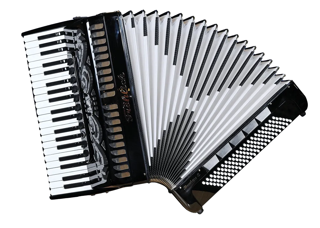 Fröhlich Akkordeon Brahms Cassotto Basic Line in Schwarz